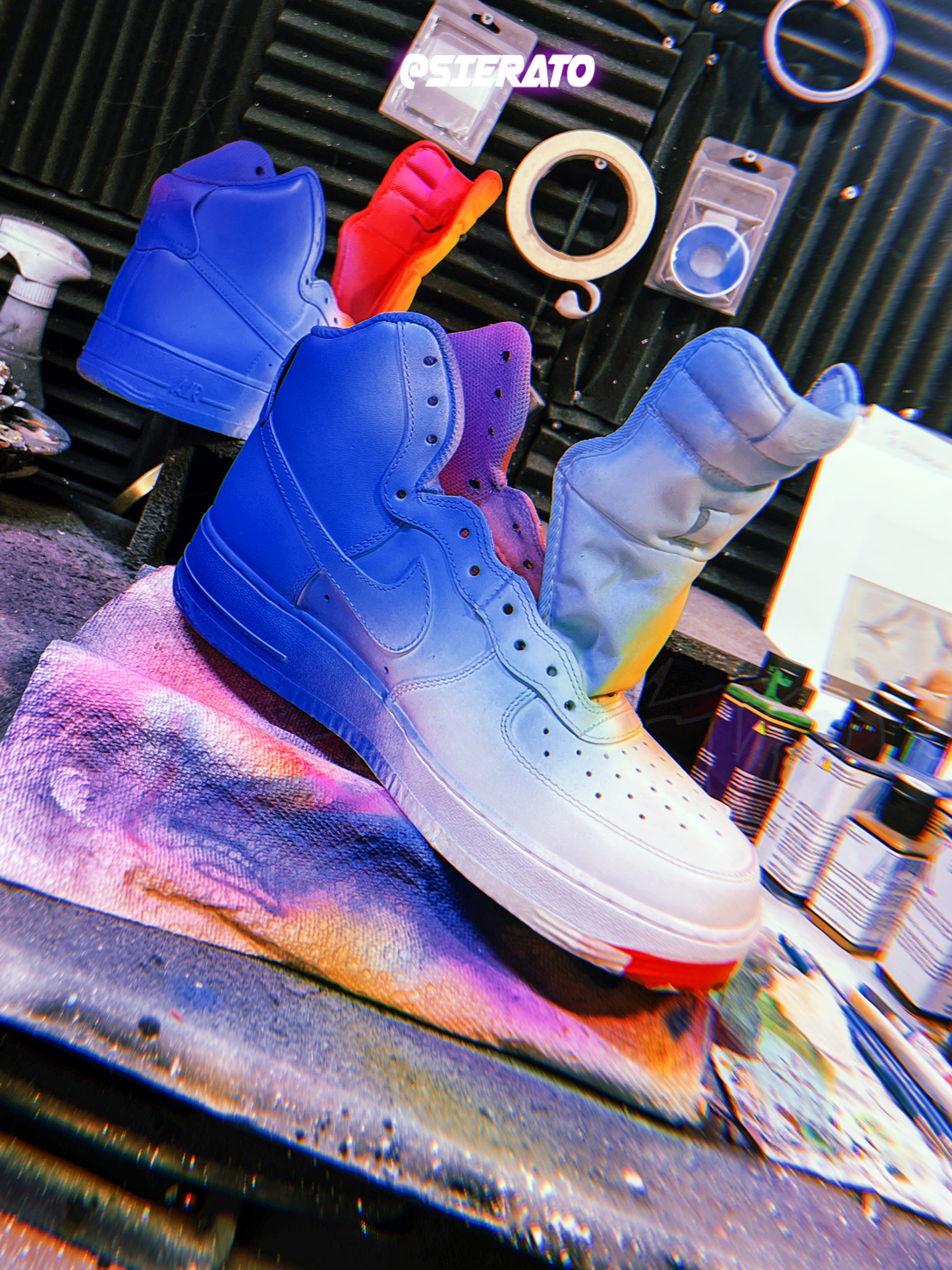 Nike Air Force 1 — Galactic Drips