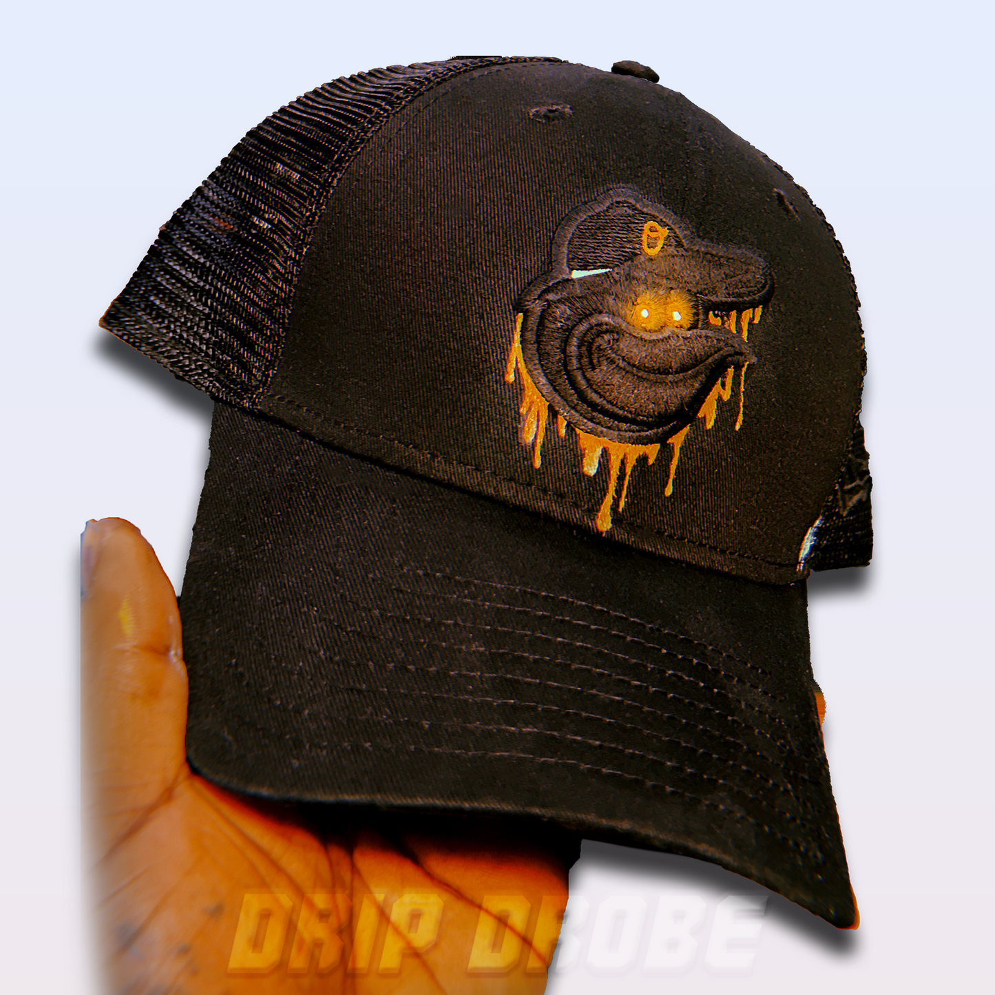 Custom “DRIPPY” Painted Hats
