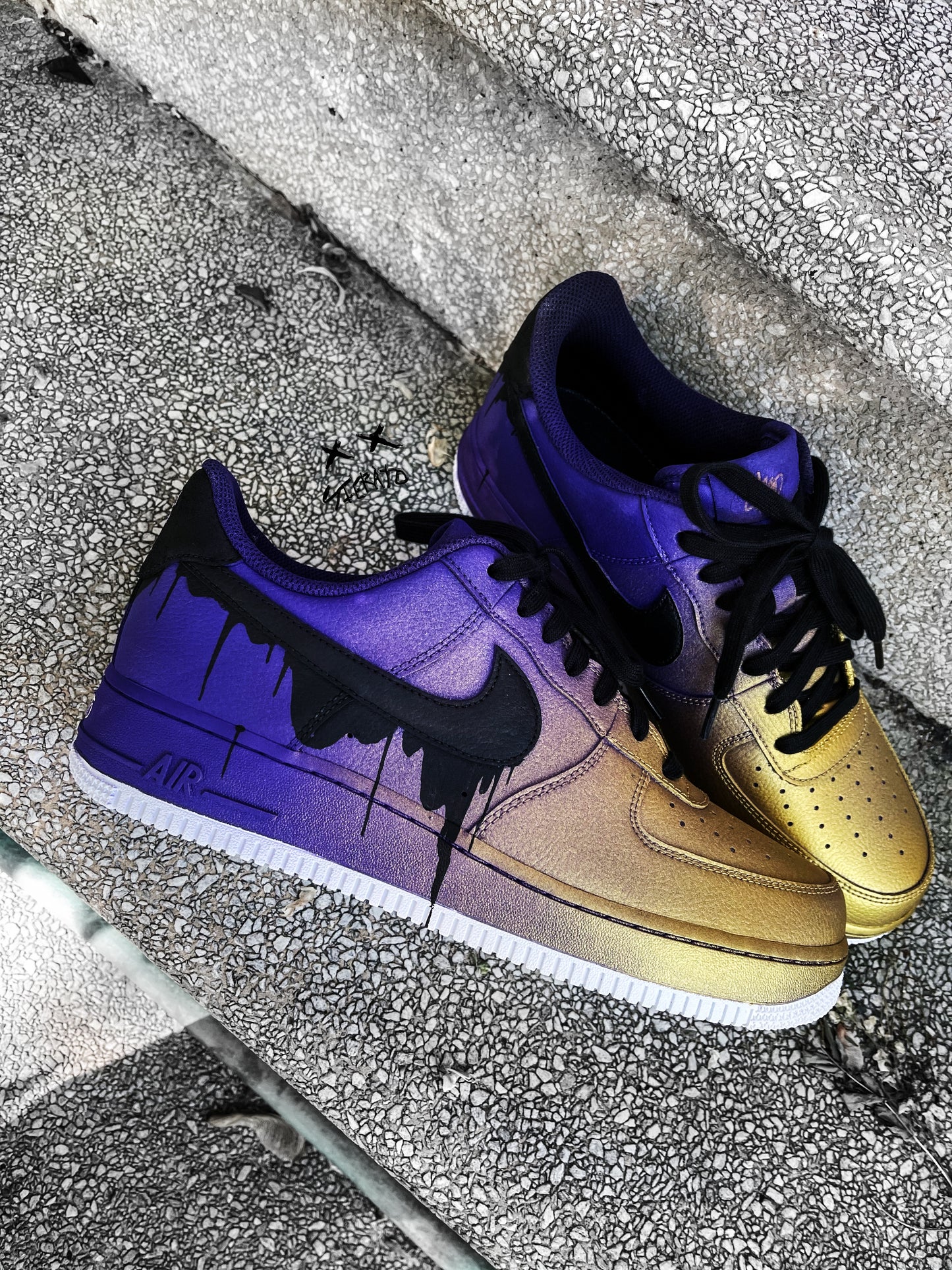 Nike Air Force 1 — Candy Drip Two Tone