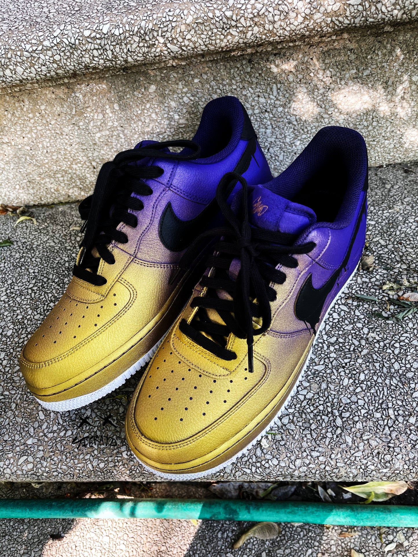 Nike Air Force 1 — Candy Drip Two Tone