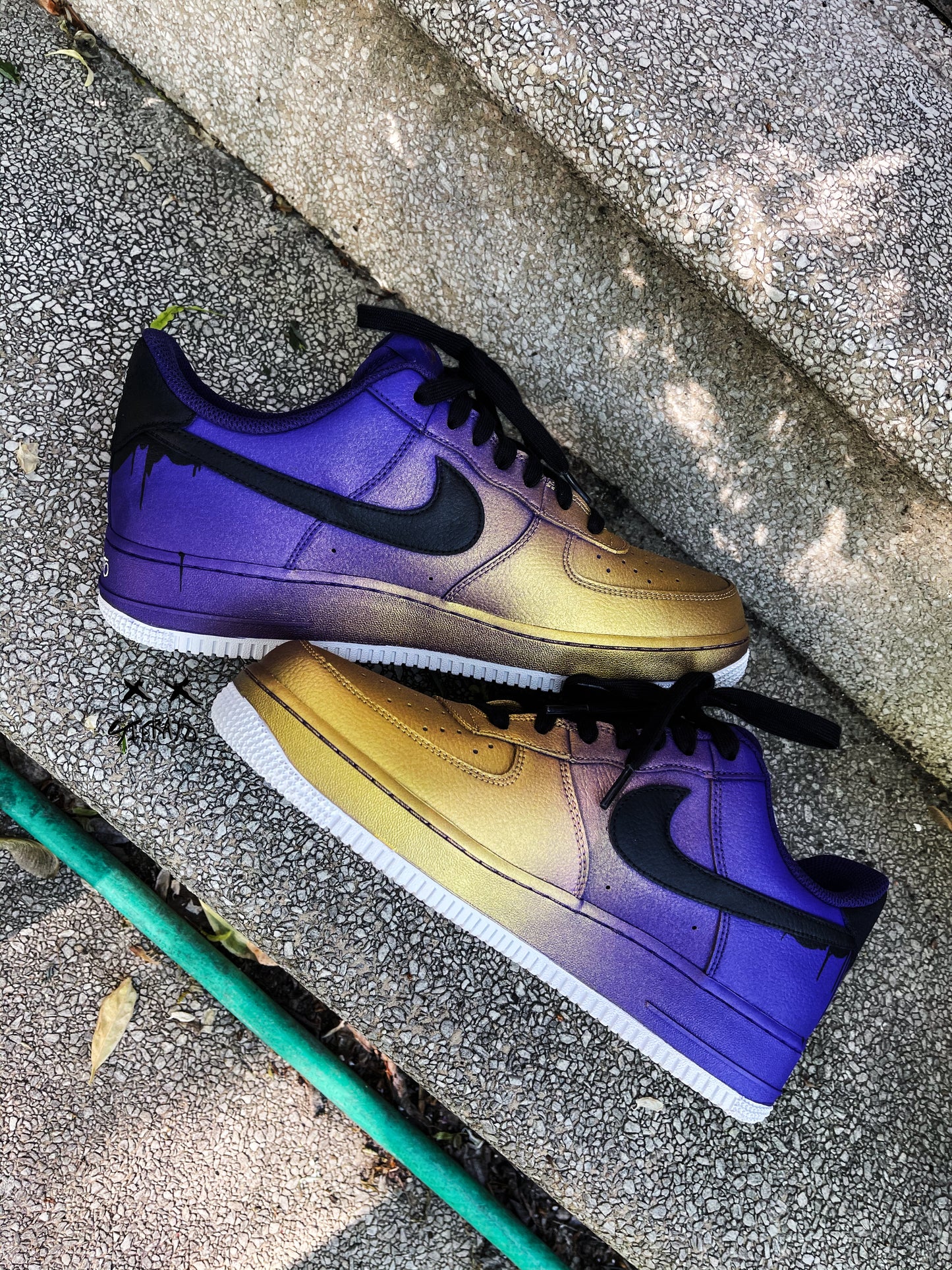 Nike Air Force 1 — Candy Drip Two Tone