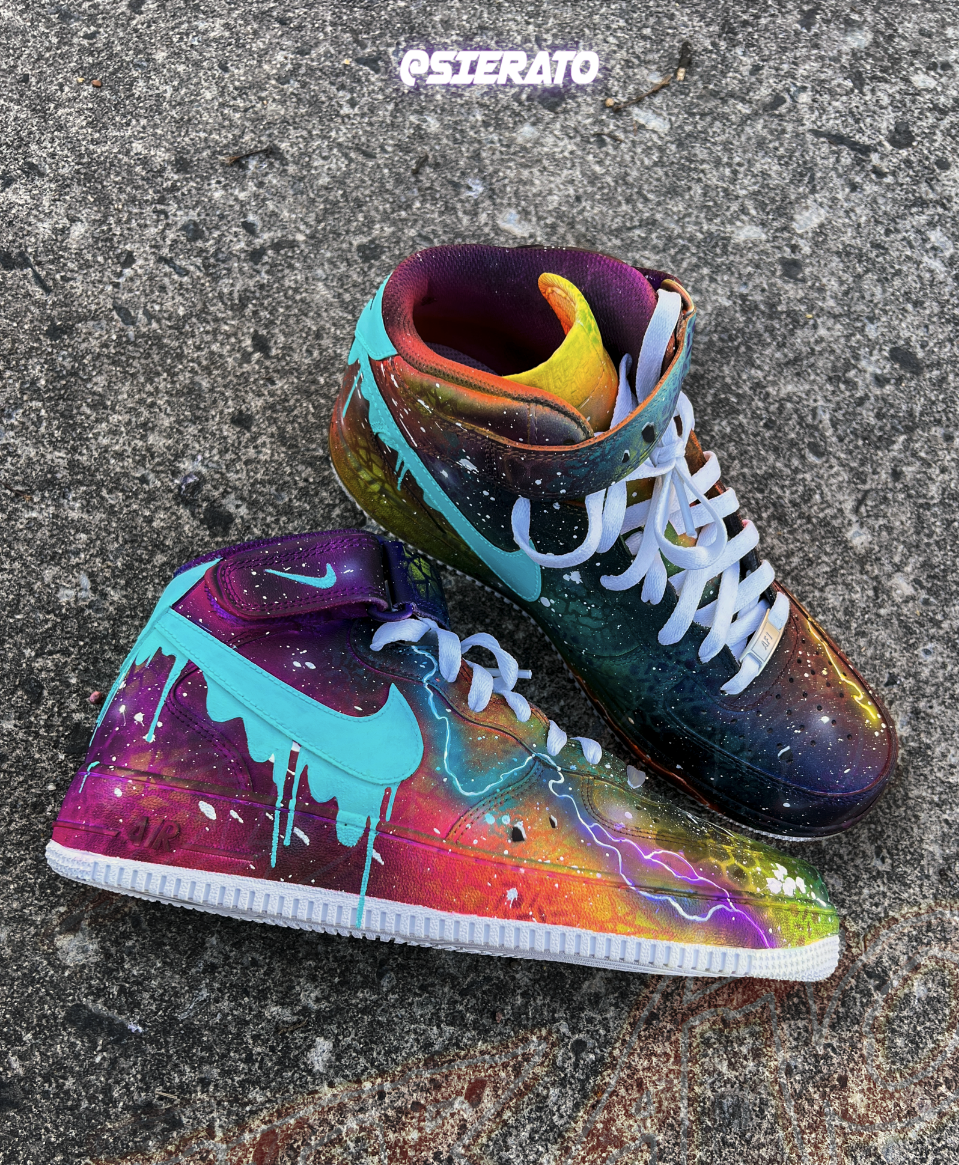 Nike Air Force 1 — Galactic Drips