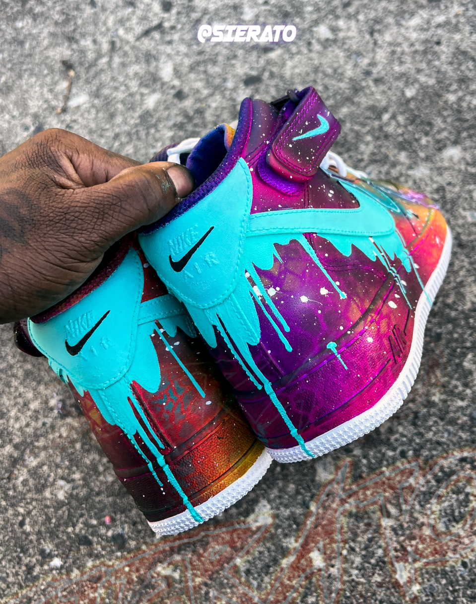 Nike Air Force 1 — Galactic Drips