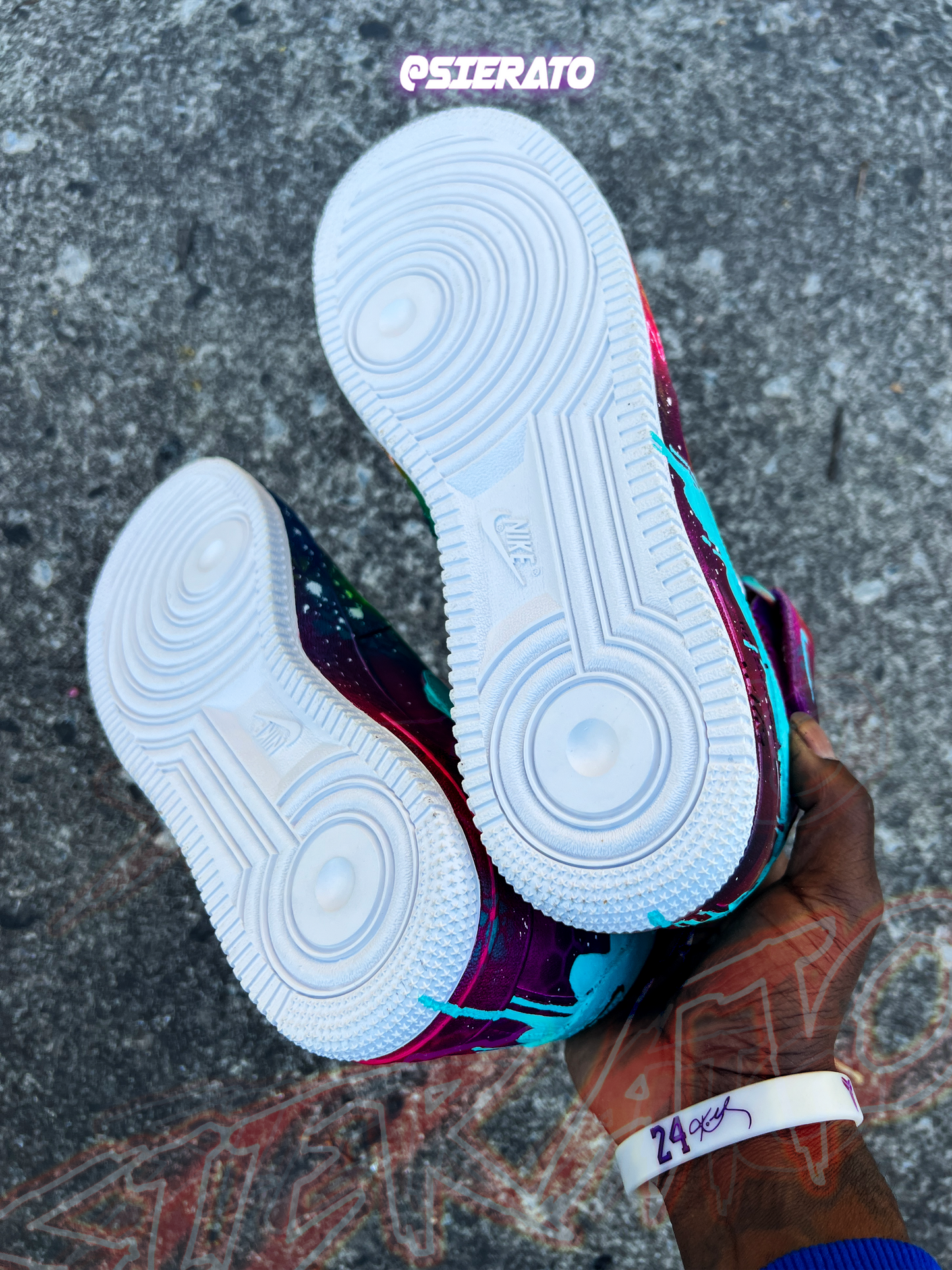 Nike Air Force 1 — Galactic Drips