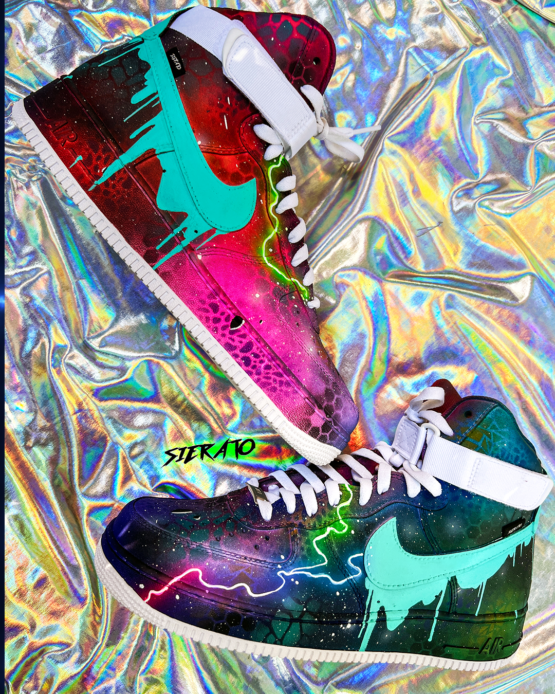 Nike Air Force 1 — Galactic Drips