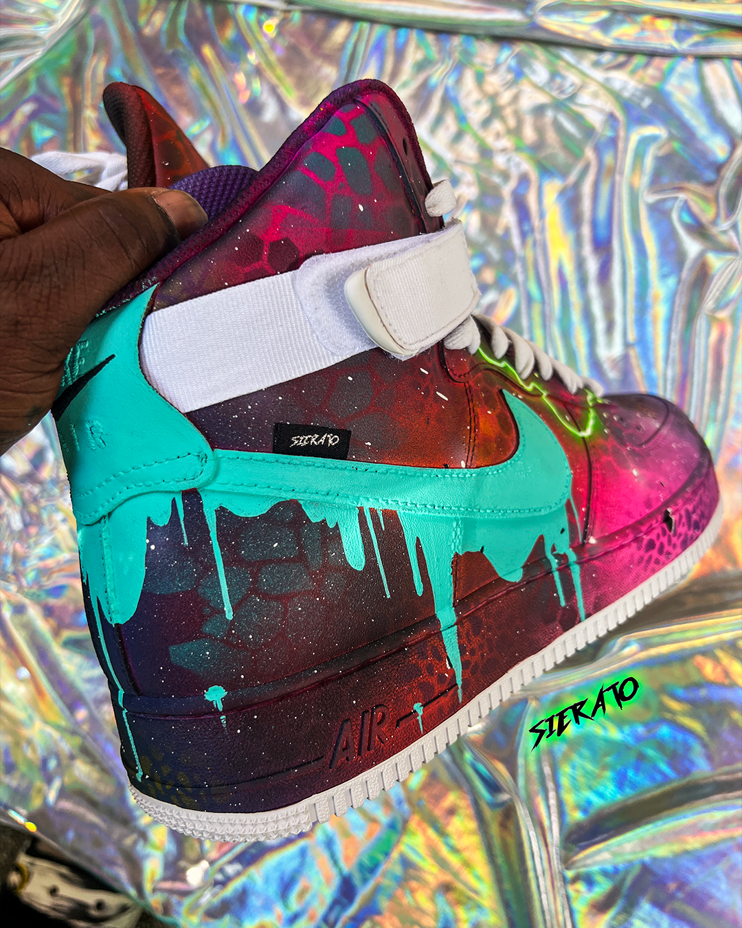 Nike Air Force 1 — Galactic Drips