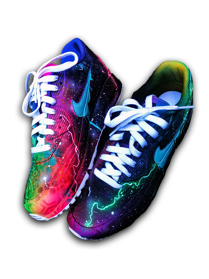 Nike Air Max 90 — Galactic Drip