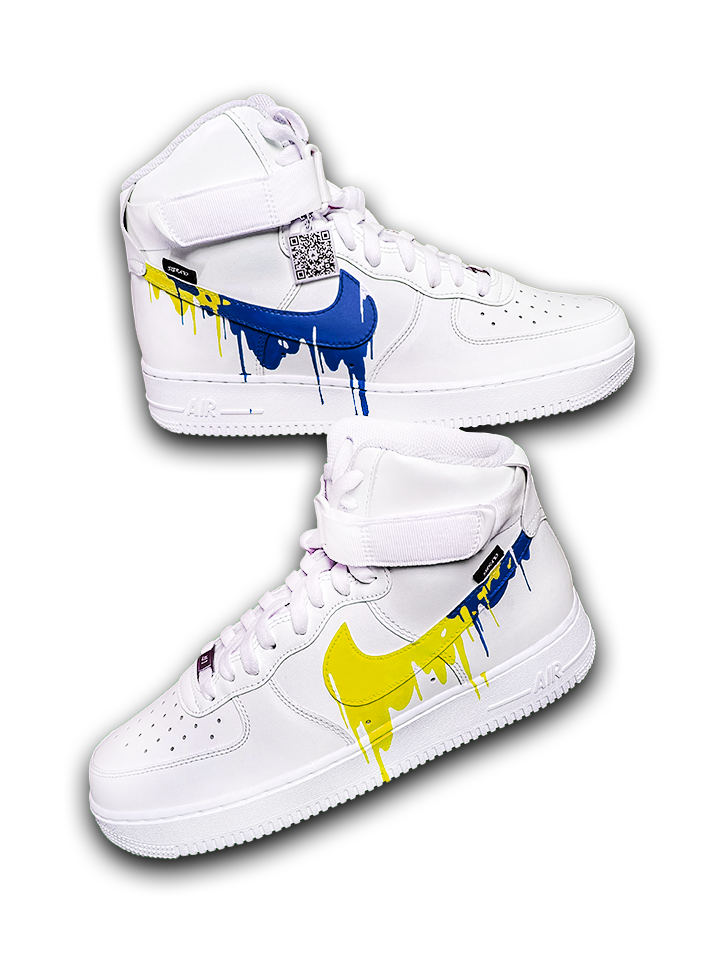Nike Air Force 1 — Two Face Drips